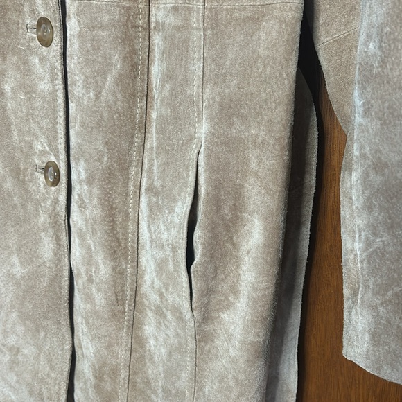 Women’s XL Wilson’s Leather Suede Trench Coat - Picture 3 of 6